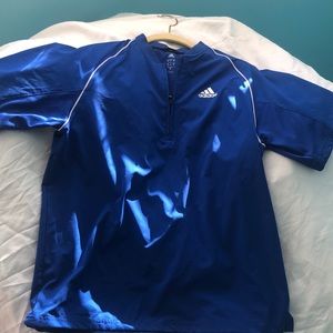 Adidas kids xlarge windbreaker shirt